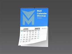 Image result for Wall Calendar Mockup 2023