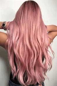 Image result for Rose Gold Hair Color Bright