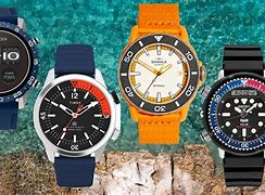 Image result for Red and Black Waterproof Watch