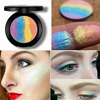 Image result for Rainbow Highlighter Makeup