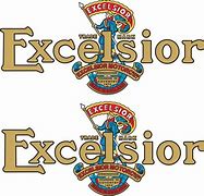 Image result for Excelsior Mtorcycle Sign