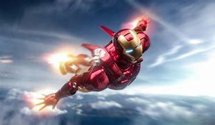 Image result for Iron Man Front View Flying