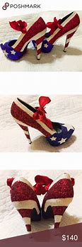 Image result for American Flag Heels