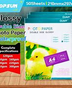 Image result for 300 GSM Glossy Paper
