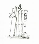 Image result for Simple Cricket Drawing