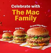 Image result for McDonald's Big Mac Jr