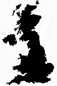 Image result for UK Map Outline