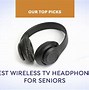 Image result for Wireless TV Headphones for Seniors