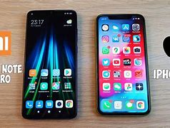 Image result for Xiami Redmi Note 9 vs iPhone 12
