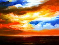 Image result for Abstract Sky Painting
