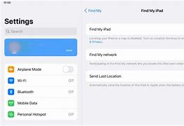 Image result for Turn Off Find My iPad