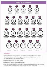 Image result for Ring Size Chart UK