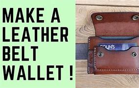 Image result for Leather Belt Wallet with Phone Case