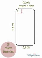 Image result for iPhone 5 Case Template Printable