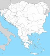 Image result for Balkans Outline