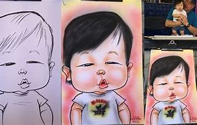 Image result for Baby Girl Caricature