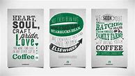 Image result for Starbucks Typography