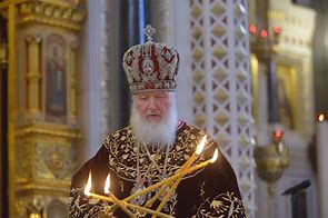 Image result for Orthodox Patriarch Liturgy