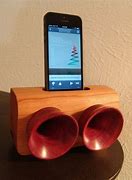 Image result for Wooden iPhone Speaker