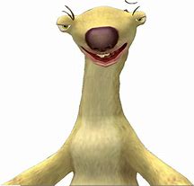 Image result for Sid the Sloth PNG