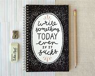 Image result for Writing Notebook with a Carved Slot for Putting a Pen