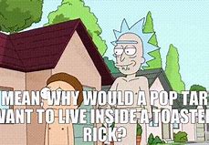 Image result for Pop-Tarts Rick and Morty