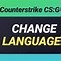 Image result for Change Language CS:GO