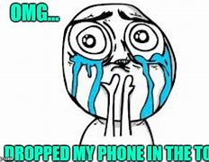 Image result for Cell Phone Toilet Memes
