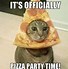 Image result for Meme Pizza Party Promotion