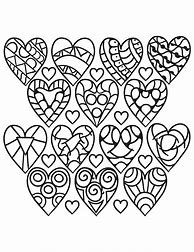 Image result for Printable Adult Coloring Pages Hearts