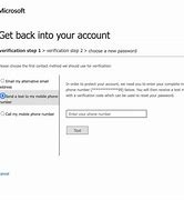 Image result for Change MSN Email Password