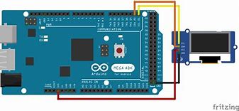 Image result for LCD with 12C in Arduino Mega