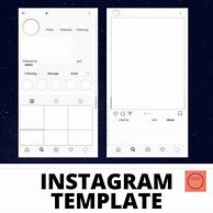 Image result for Blank Instagram Page Template