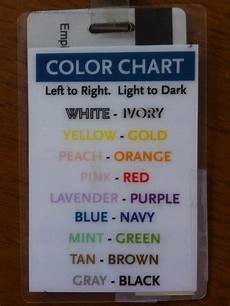 Color Chart Left To Right Light To Dark Flickr