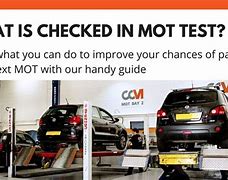 Image result for What Is Checked On a MOT Test