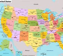 Image result for USA Map with States and Cities