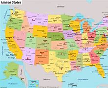 Image result for United States City Map