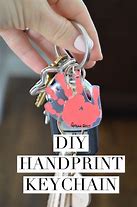 Image result for DIY Handprint Keychain