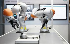 Image result for Factory with Component Robot