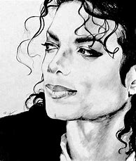 Image result for MJ Drawing of Face
