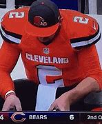 Image result for Cleveland Browns Johnny Manziel Interception GIF