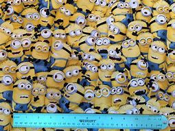 Image result for Minion Fabric Joann