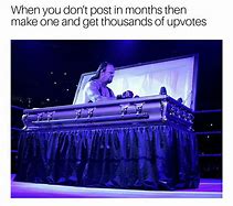 Image result for Back From the Dead Meme