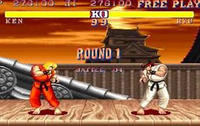 Image result for Street Fighter 2 Ryu vs Ken