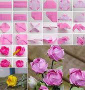 Image result for Easy Paper Roses