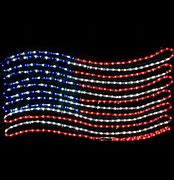 Image result for String Solar LED Lights American Flag