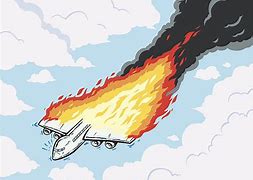 Image result for Airplane Crash Cartoon