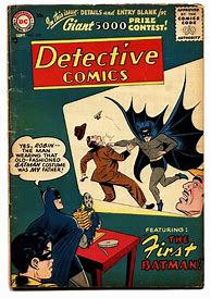 Image result for DC Comics First Issue Batman