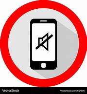 Image result for Mobile Phone On Mute Cartoon Image