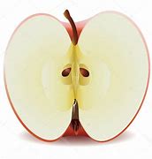 Image result for Half-Eaten Apple Drawing